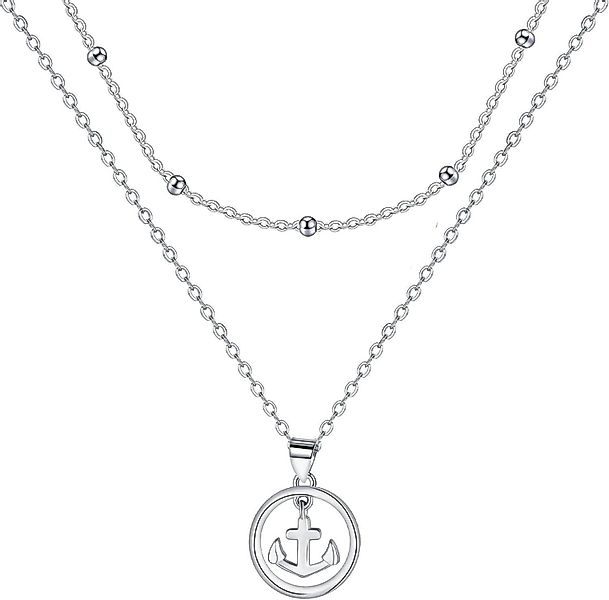 LuxusKollektion Kette und Anhänger Set Damen günstig online kaufen