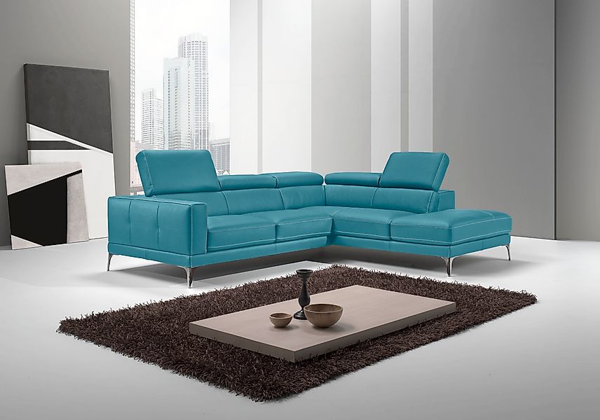 Egoitaliano Ecksofa »Claudie, Designsofa mit extrakomfortablem Sitzkomfort« günstig online kaufen