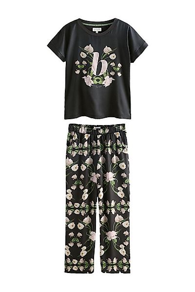 B by Ted Baker Pyjama B by Ted Baker Jersey-Schlafanzug aus Satin (2 tlg) günstig online kaufen