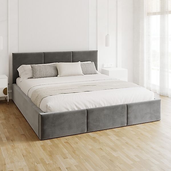FDM Polsterbett AMBER modern mit Bettkasten günstig online kaufen