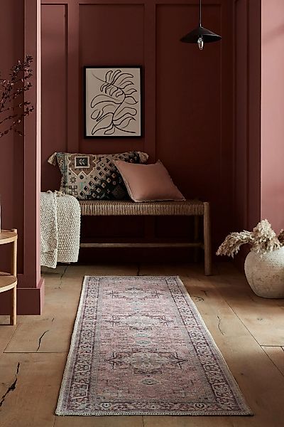 FLAIR RUGS Teppich "Windsor" rechteckig 4 mm Höhe Waschbarer Teppich günstig online kaufen