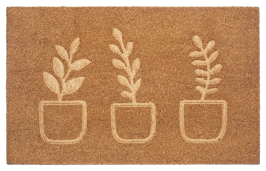 HANSE Home Fußmatte Flowerpot, Türmatte, rechteckig, günstig online kaufen
