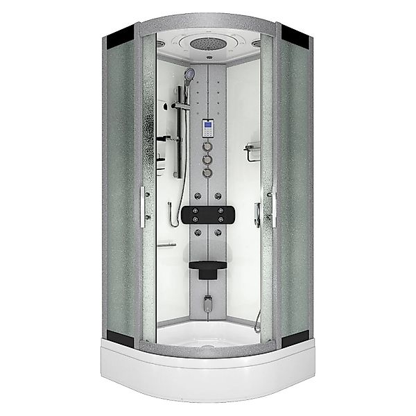 AcquaVapore Dampfdusche Duschtempel Sauna Dusche Duschkabine D46-60M3 100x1 günstig online kaufen