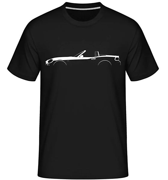 'Fiat 124 Spider (2016)' Silhouette · Shirtinator Männer T-Shirt günstig online kaufen