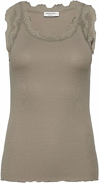 rosemunde Tanktop "Babette Silk Top", wunderschöner Vintage-Spitzenbesatz a günstig online kaufen