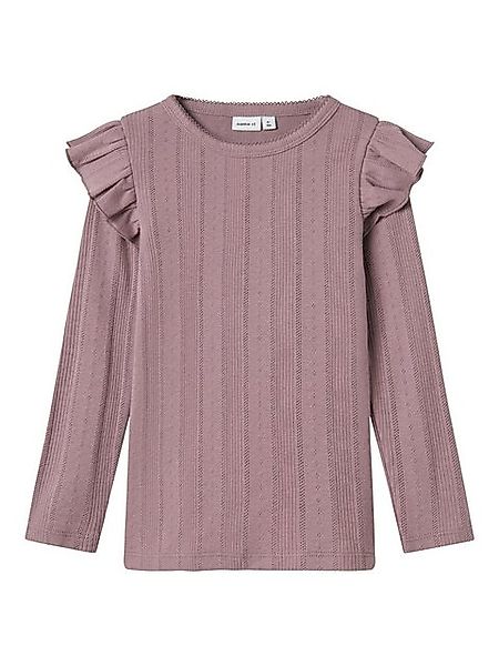 Name It Sweatshirt NMFJulia (1-tlg) Lochmuster günstig online kaufen