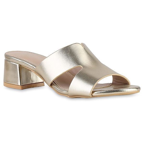 VAN HILL 841542 Sandalette Damen Pantoletten günstig online kaufen