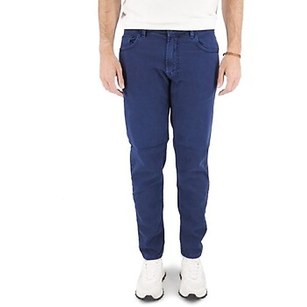 Devid Label  Jeans Knigsblaue Bullenhose aus Baumwolle günstig online kaufen