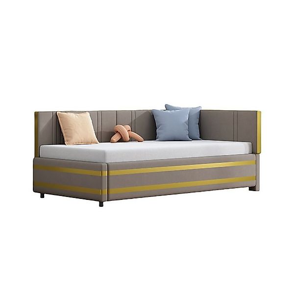 Odikalo Schlafsofa Polsterbett Sofabett 90*200 Multifunktionsbett Lattenros günstig online kaufen