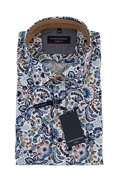 CASAMODA Kurzarmhemd B.D. Casual Fit 1/2Arm 100 blau günstig online kaufen