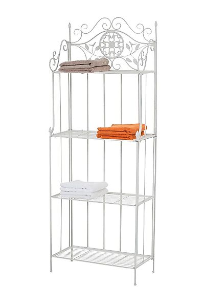 CLP Standregal Flora Eisen, mit 4 günstig online kaufen