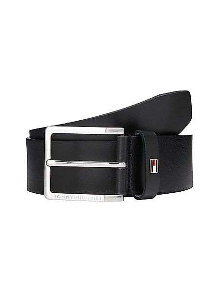 Tommy Hilfiger Ledergürtel OLIVER 4.0 cm breit Größenverstellbar, Markenlog günstig online kaufen