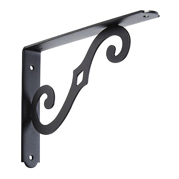 SOTECH Regalkonsole BLACKLINE II 20 x 14 x 2,5 cm Schwarz Tragkraft Bis 30 günstig online kaufen