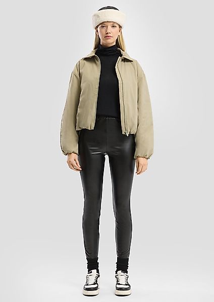 QS Leggings Leggings in Leder-Optik günstig online kaufen