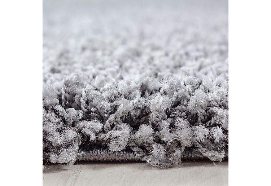 Villa Möbel Hochflor-Teppich Lifiva, Rund, Höhe: 30 mm, Einfarbig Shaggy Te günstig online kaufen