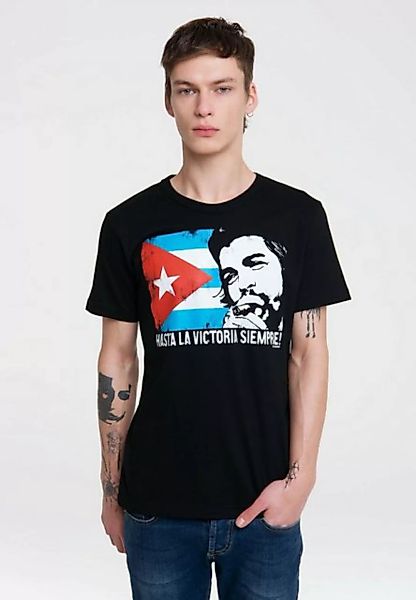 LOGOSHIRT T-Shirt Che Guevara - Cuban Flag mit lässigem Aufdruck günstig online kaufen