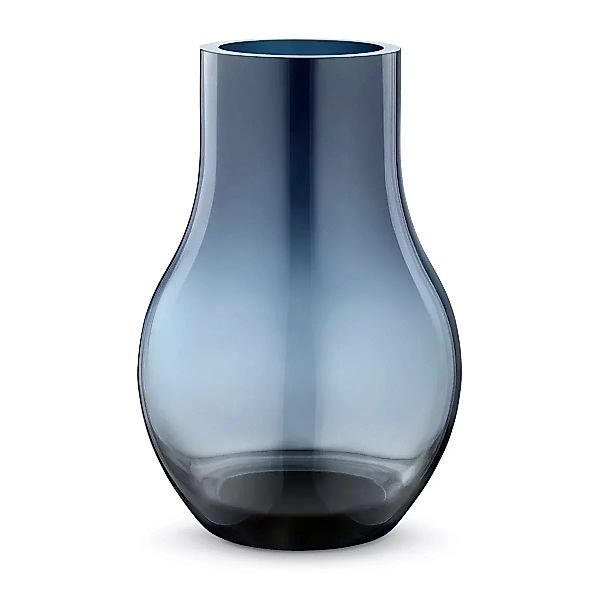 Cafu Glas-Vase blau mittel, 30cm günstig online kaufen