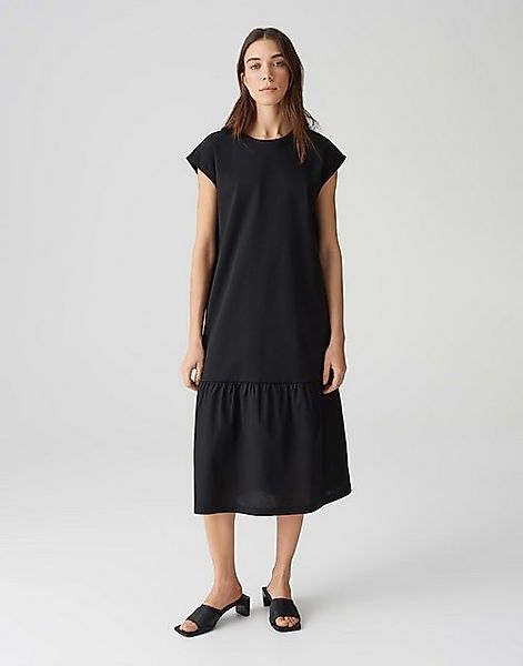OPUS Midikleid WELIN mit Materialmix und Volant Detail günstig online kaufen