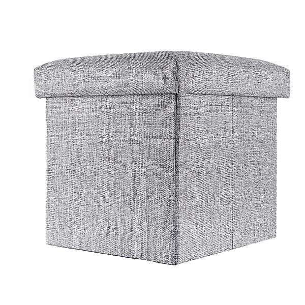 Intirilife Sitzhocker (Sitzwürfel mit Stauraum 30x30x30 günstig online kaufen
