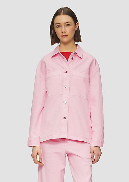 s.Oliver Funktionsjacke Overshirt aus Twill im günstig online kaufen