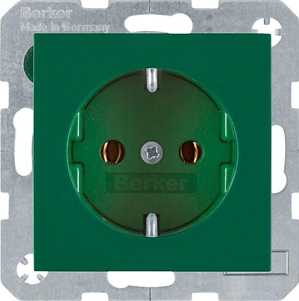 Berker SCHUKO-Steckdose gn/gl 47438913 - 47438913 günstig online kaufen
