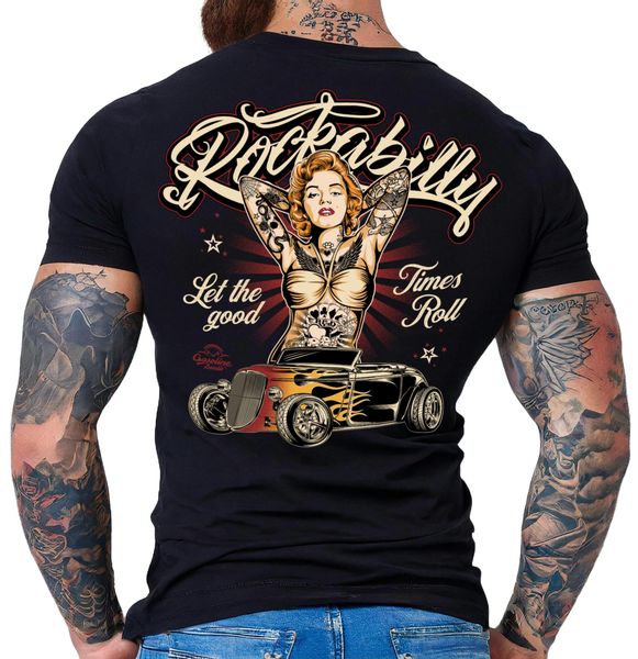 GASOLINE BANDIT® T-Shirt für Rock'n Roll günstig online kaufen