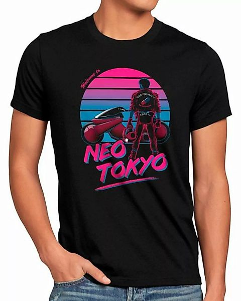 style3 Print-Shirt Herren T-Shirt Motorbike Ride akira manga anime cosplay günstig online kaufen