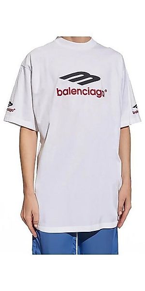 Balenciaga Print-Shirt BALENCIAGA 3B Sports Icon T-Shirt Weiß Unisex L günstig online kaufen