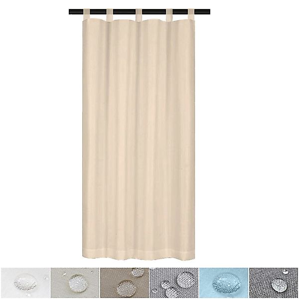 BTTO V&G Outdoorvorhang Wasserdichter Gardinen,Transparenter Balkon günstig online kaufen