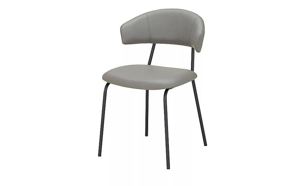 Stuhl  Drinan - grau - 53 cm - 82 cm - 52 cm - Sconto günstig online kaufen