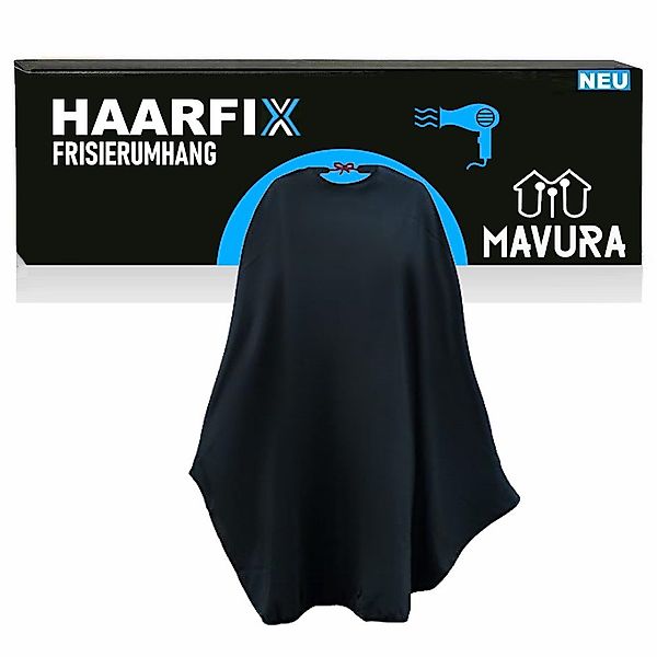 MAVURA Umhängeschürze HAARFIX Friseurumhang Haarschneideumhang Frisörumhang günstig online kaufen