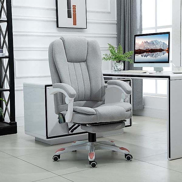 Vinsetto Massage Sessel  Bürostuhl, Gaming Stuhl aus Polyester und Schaumst günstig online kaufen