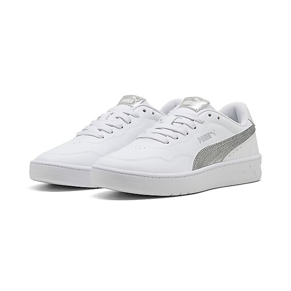 PUMA Sneaker "Court Lally Metallic Whisper Sneakers Damen" günstig online kaufen