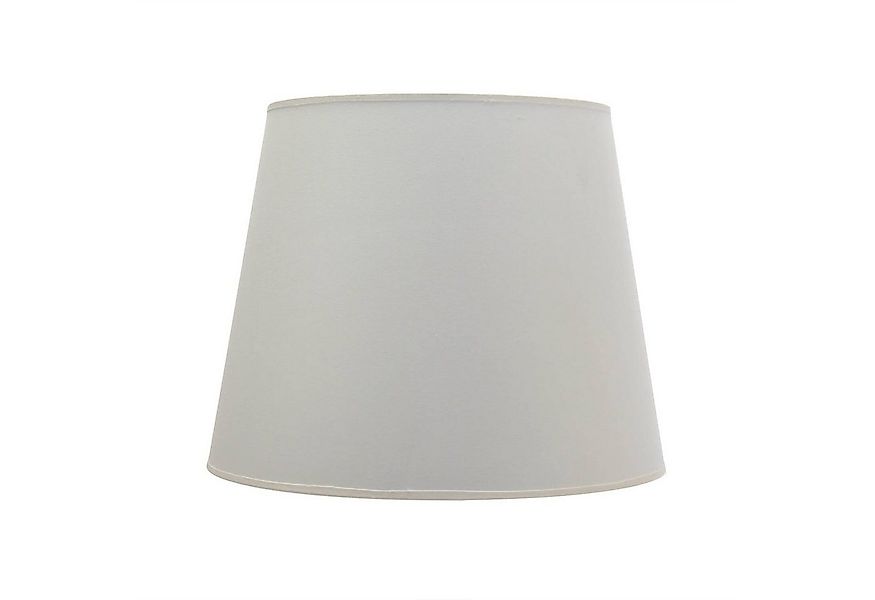 Licht-Erlebnisse Lampenschirm WILLOW, Stoffschirm konisch Ø 38 cm für Stehl günstig online kaufen