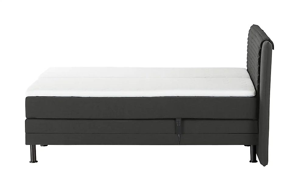 Motor-Boxspringbett  Synda ¦ grau ¦ Maße (cm): B: 160 H: 107 Betten > Boxsp günstig online kaufen