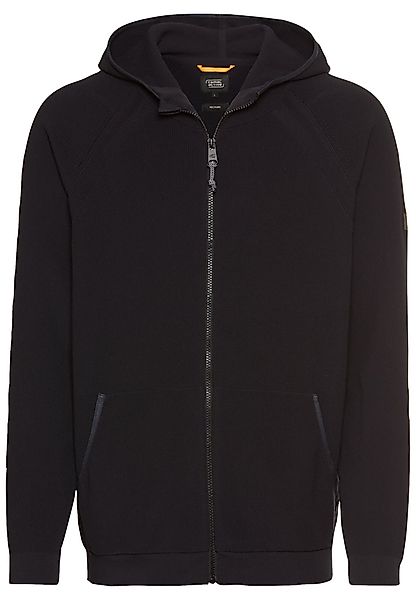 camel active Strickjacke mit Reißverschluss Kapuze günstig online kaufen