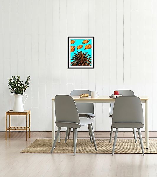 queence Bild »Carla«, Schildkröten-Tiere-Wassertiere-Ananas-Palmen, HD Prem günstig online kaufen