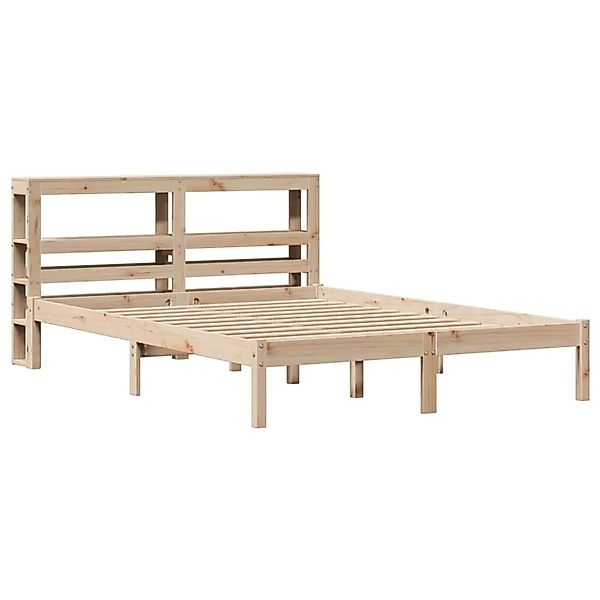 vidaXL Massivholzbett ohne Matratze 120x190 cm Kiefernholz 3305710 günstig online kaufen