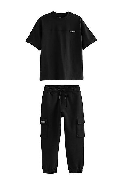 Next Shirt & Hose Kurzärmeliges Utility-T-Shirt und Jogginghose (2-tlg) günstig online kaufen