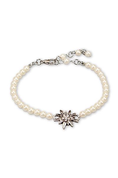 Alpenflüstern Armband Armband Damen - STRASS-EDELWEISS günstig online kaufen