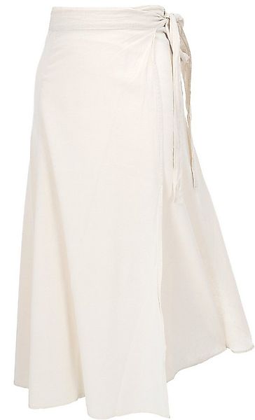 Guru-Shop Minirock Weit schwingender Wickelrock, Maxirock, Boho.. alternati günstig online kaufen