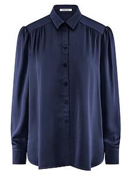 Bluse Peter Hahn blau günstig online kaufen