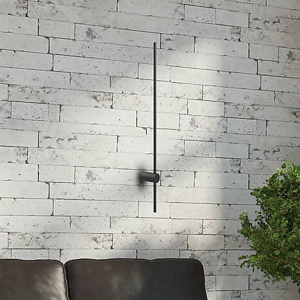LED-Wandleuchte Swing, Höhe 60 cm, CCT, Metall, schwarz günstig online kaufen