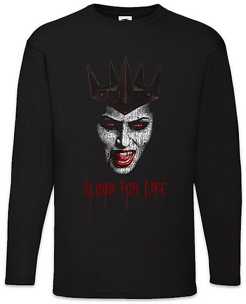 Urban Backwoods Langarmshirt Vampire Blood For Life Langarm T-Shirt Vampir günstig online kaufen