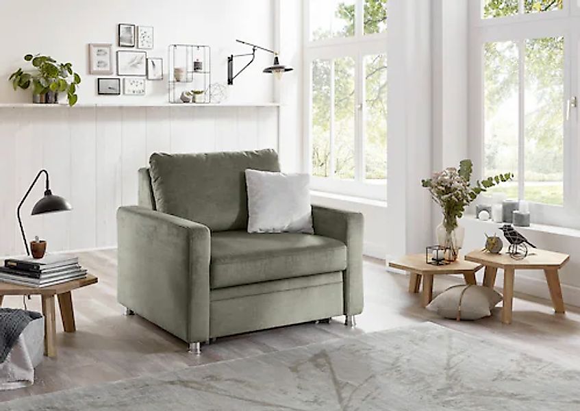 Die PlanBar Schlafsofa »MP-PD19021«, mit Längsschläferfunktion 80x210 cm günstig online kaufen