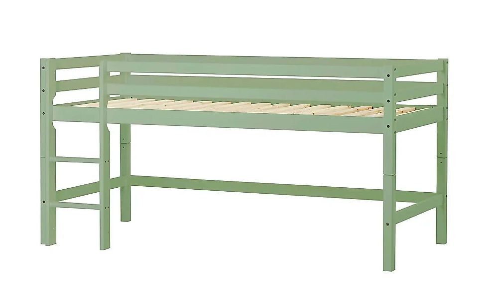 Hoppekids Hochbett  Eco Dream ¦ grün ¦ Maße (cm): B: 101 H: 105 Betten > Be günstig online kaufen