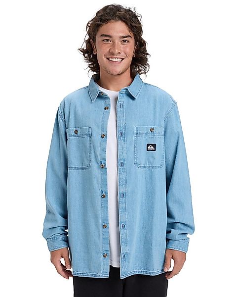 Quiksilver Langarmhemd Bozeman Denim günstig online kaufen
