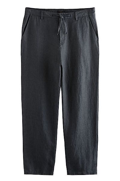 Next Chinohose Signature Chinohose aus 100 % Leinen Relaxed Fit (1-tlg) günstig online kaufen
