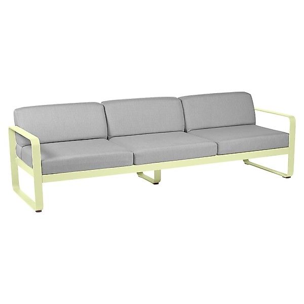 Bellevie 3-Sitzer Lounge-Sofa A6 Zitronensorbet 79 Flanellgrau günstig online kaufen