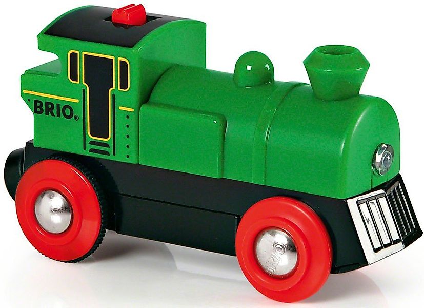 BRIO® Spielzeug-Eisenbahn BRIO® WORLD, Speedy Green Batterielok, mit Lichtf günstig online kaufen